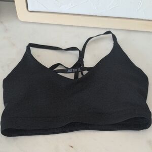 Nike Black Strappy Low-Impact Sports Bra